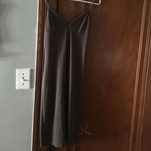 Olive green dress