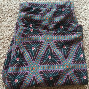 Lularoe OS leggings, never worn,  no tags
