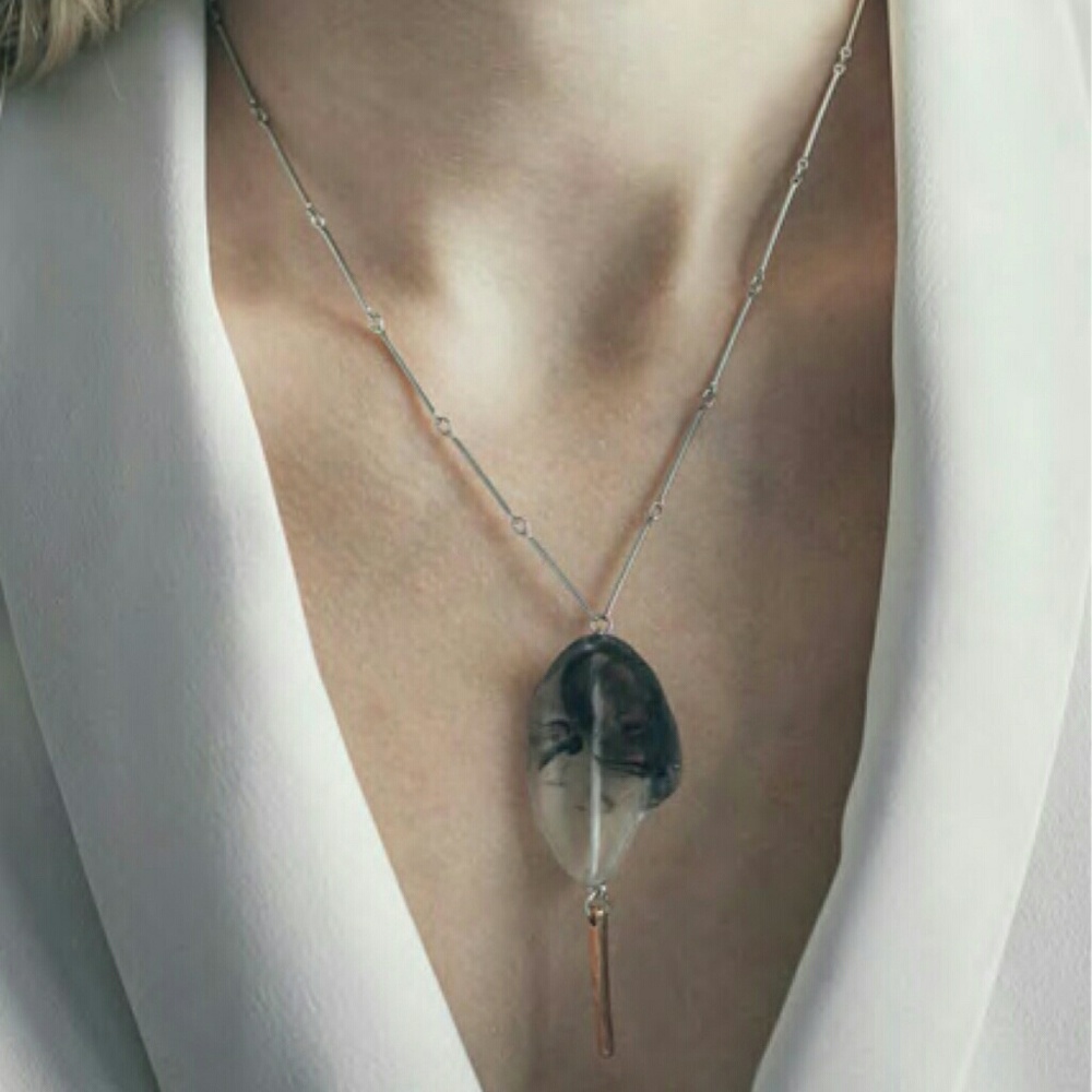  Modern, Simple, Handmade Necklace - Picture 2 of 3