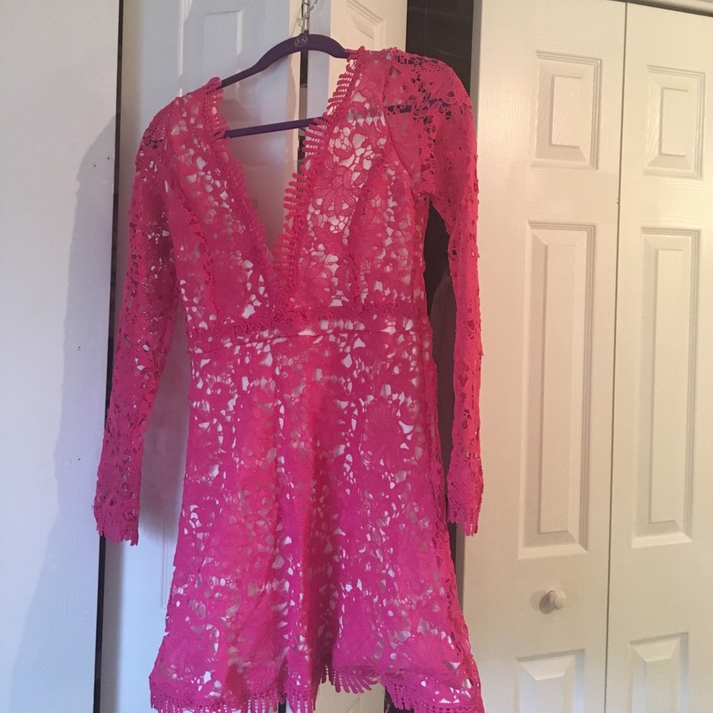 Pink dress