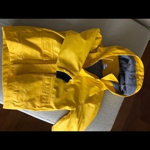 Yellow raincoat 12 m
