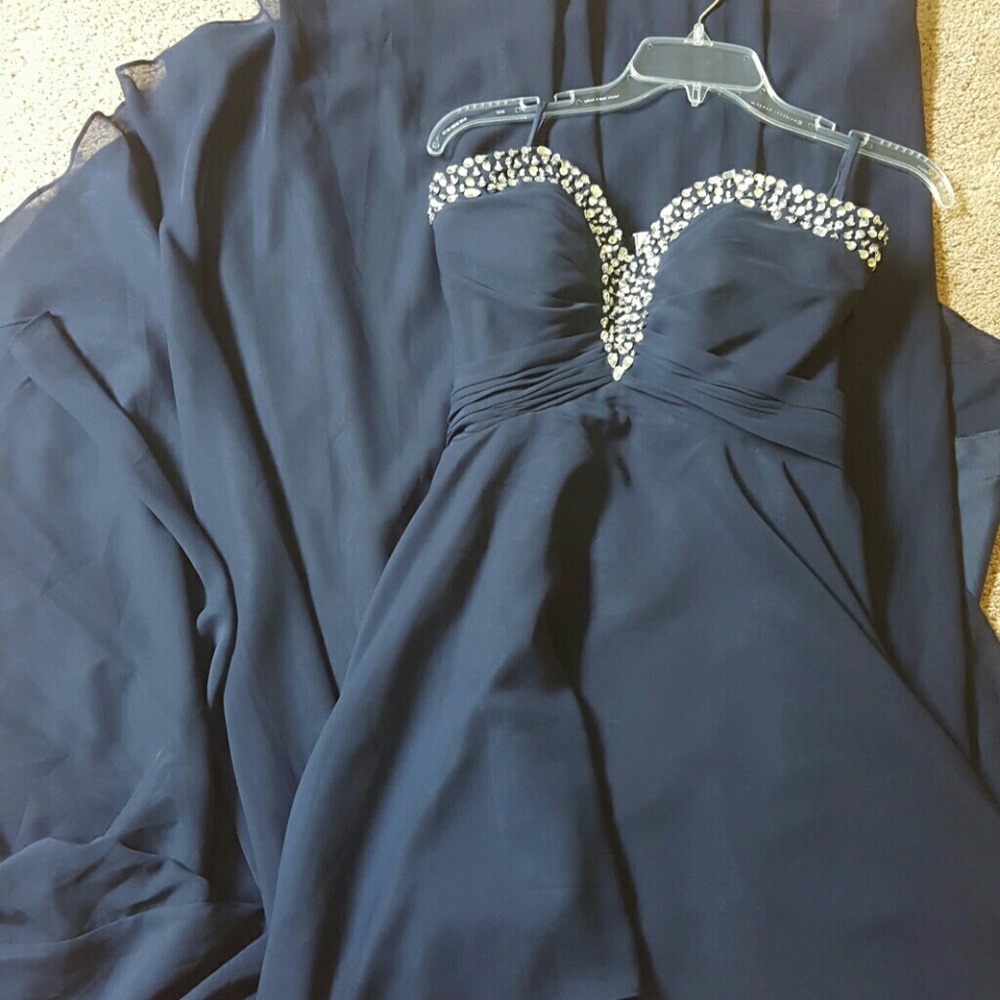 Navy Formal Gown
