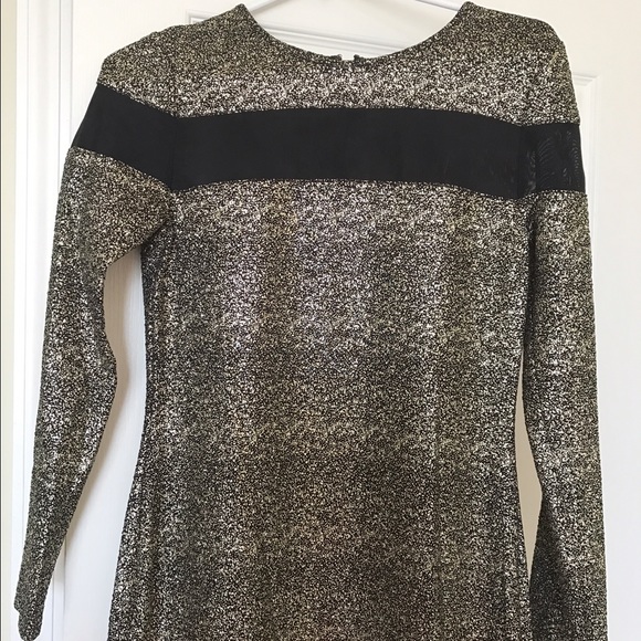 Shoshanna Embellished Mesh Insert Gown - Picture 3 of 4