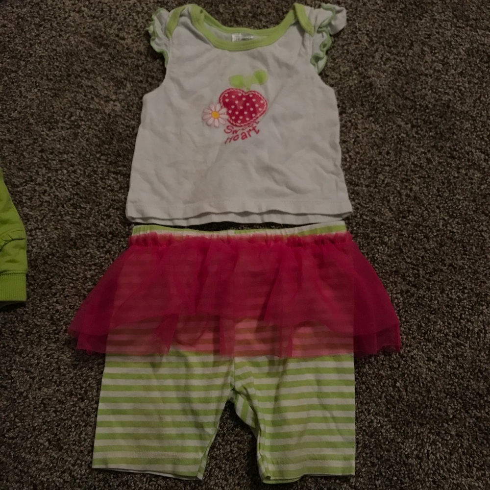 12 month girl spring/summer outfits