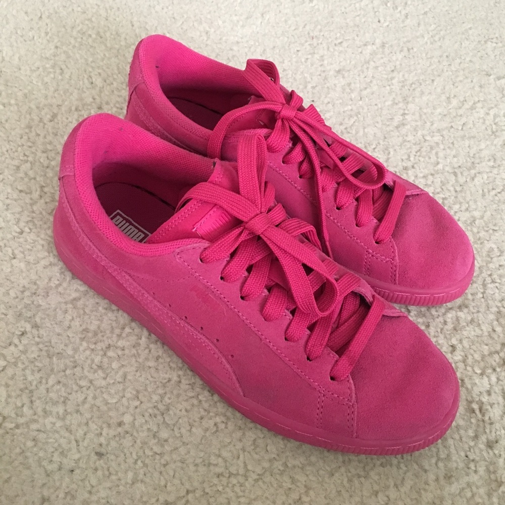Suede puma's