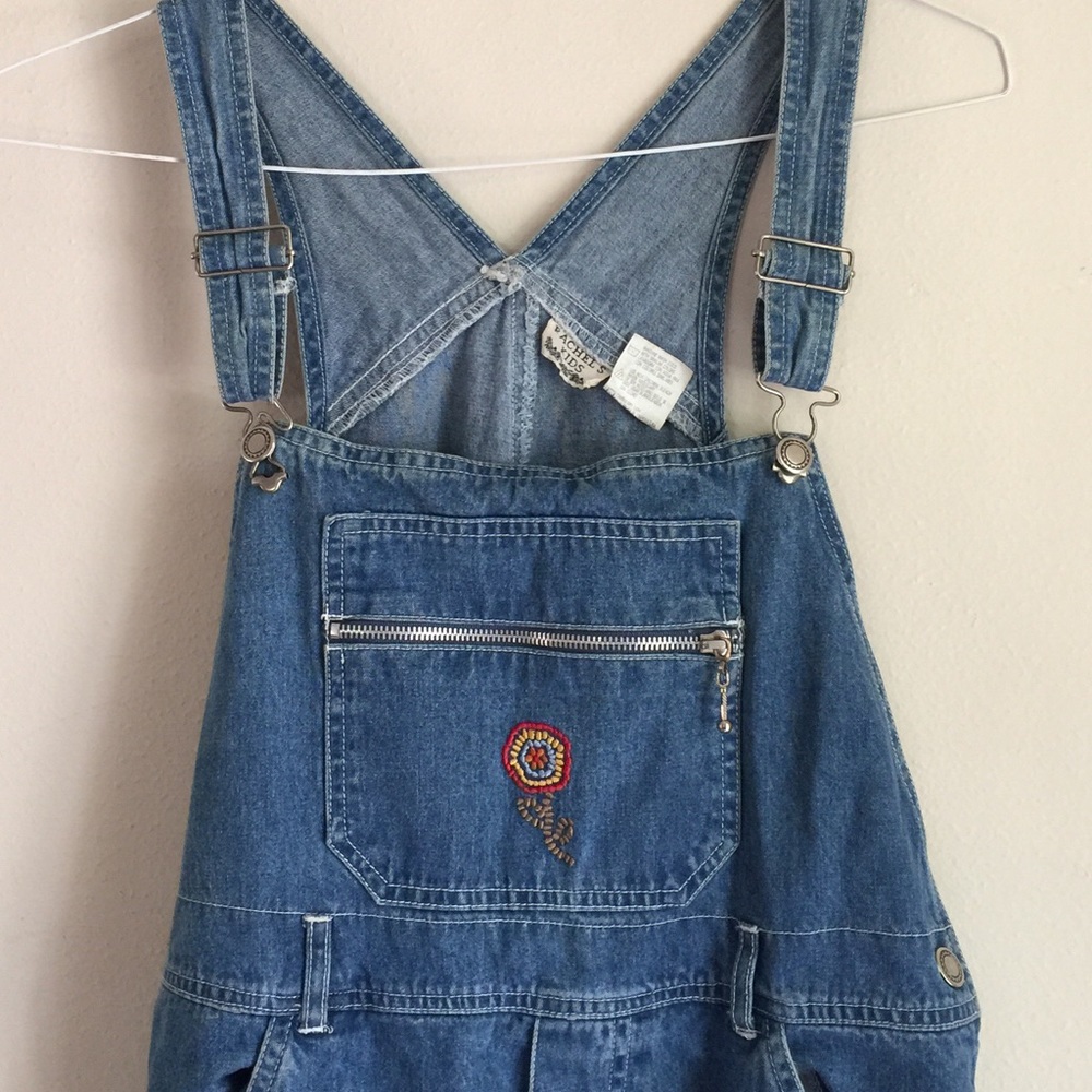 Vintage Over Sized Denim Overalls