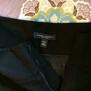 Black...wool and lined dress pants