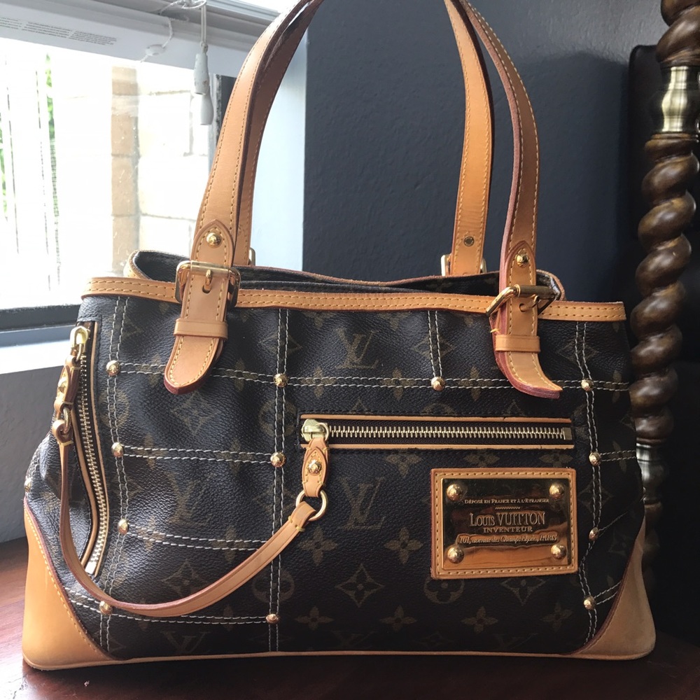 Limited Edition Rare Louis Vuitton Riveting Tote