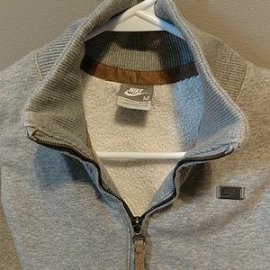 Nike vest...sweatshirt material