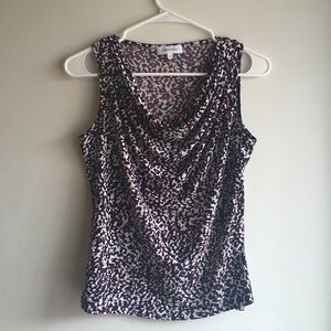Calvin Klein sleeveless print top