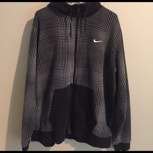 Nike sweatshirt.