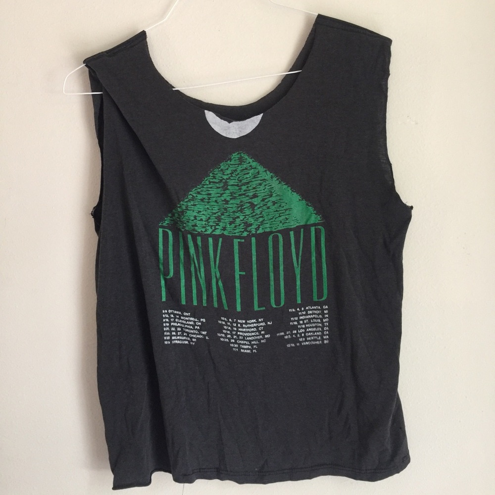 Pink Floyd Vintage Band Muscle Tee