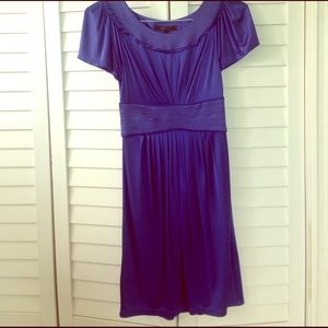 Cobalt blue cocktail dress