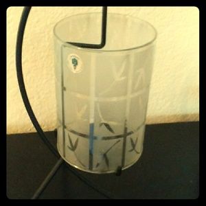 Crystal candle holders