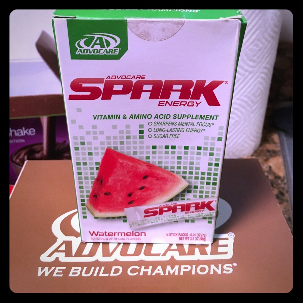 Unopened box of Advocare Spark energy