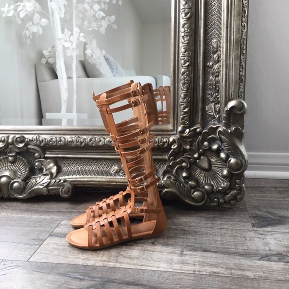 🚨LAST🚨SAVANNAH hello spring sandals - TAN - Picture 5 of 6