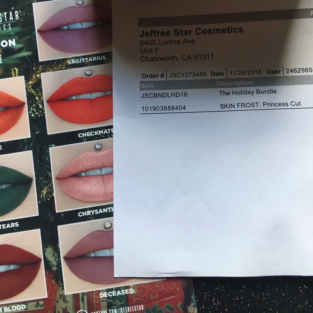 Jeffree Star Limited Edition Holiday Edition - Picture 3 of 3