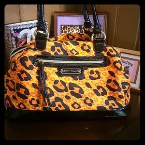 Betsey Johnson leopard bag