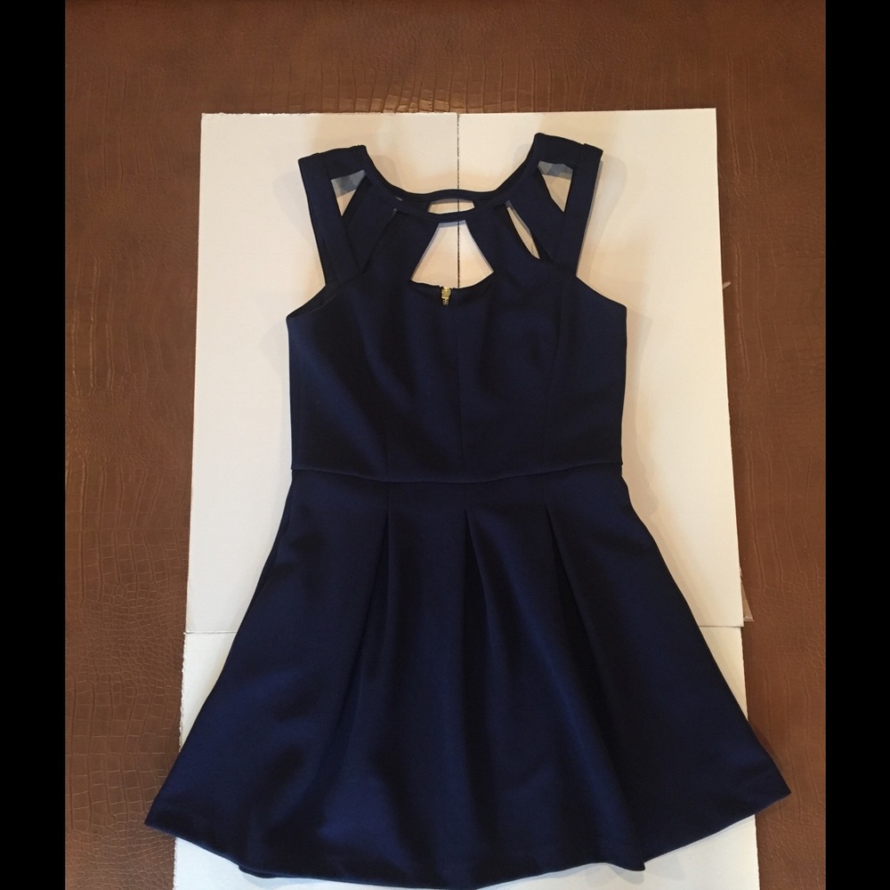 Betsy Johnson navy dress