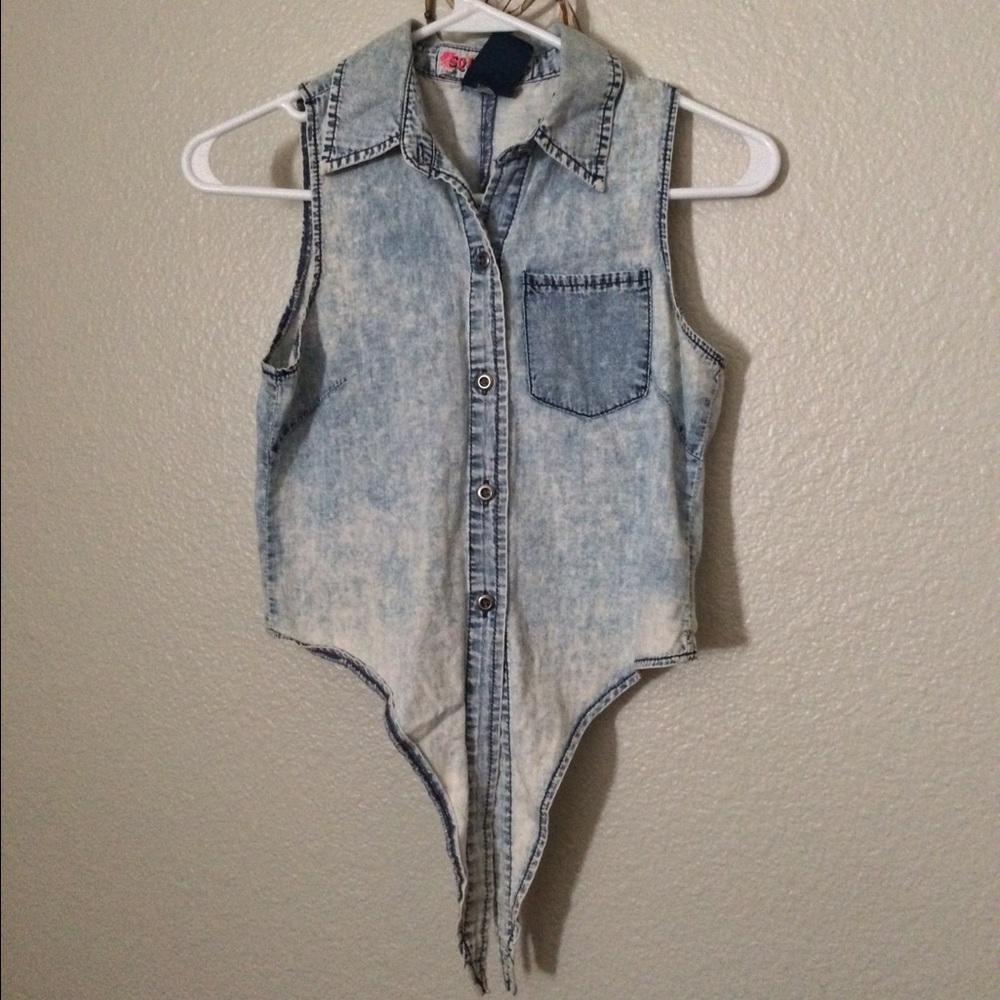 🌞Acid Wash Crop Top🌞