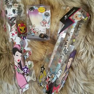 Authentic Tokidoki 5 pc PitturaMakeup Brush Set