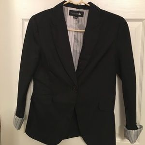 Forever21 black blazer