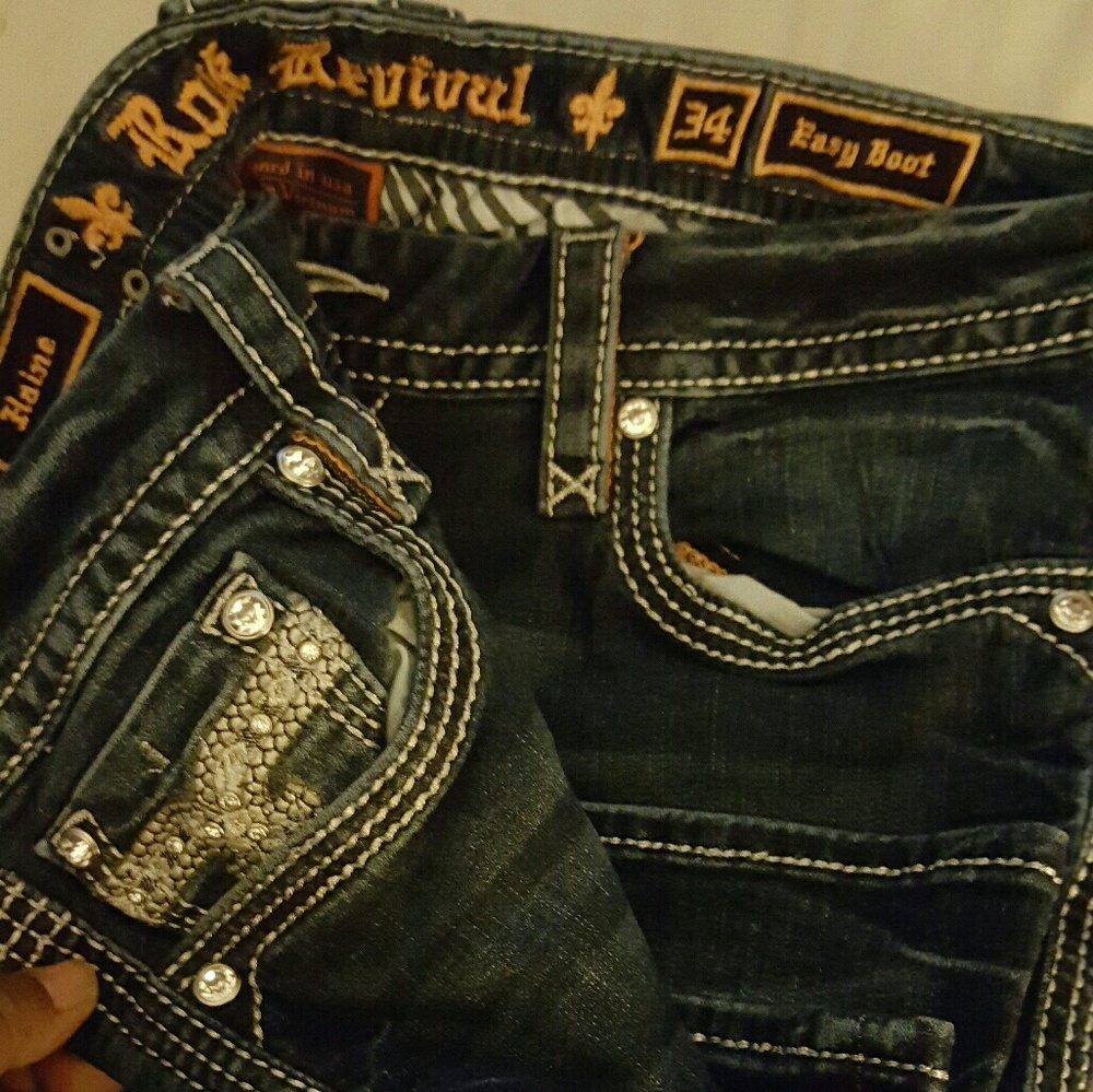 DO NOT PURCHASE TRADING Size 34 Rock Revival