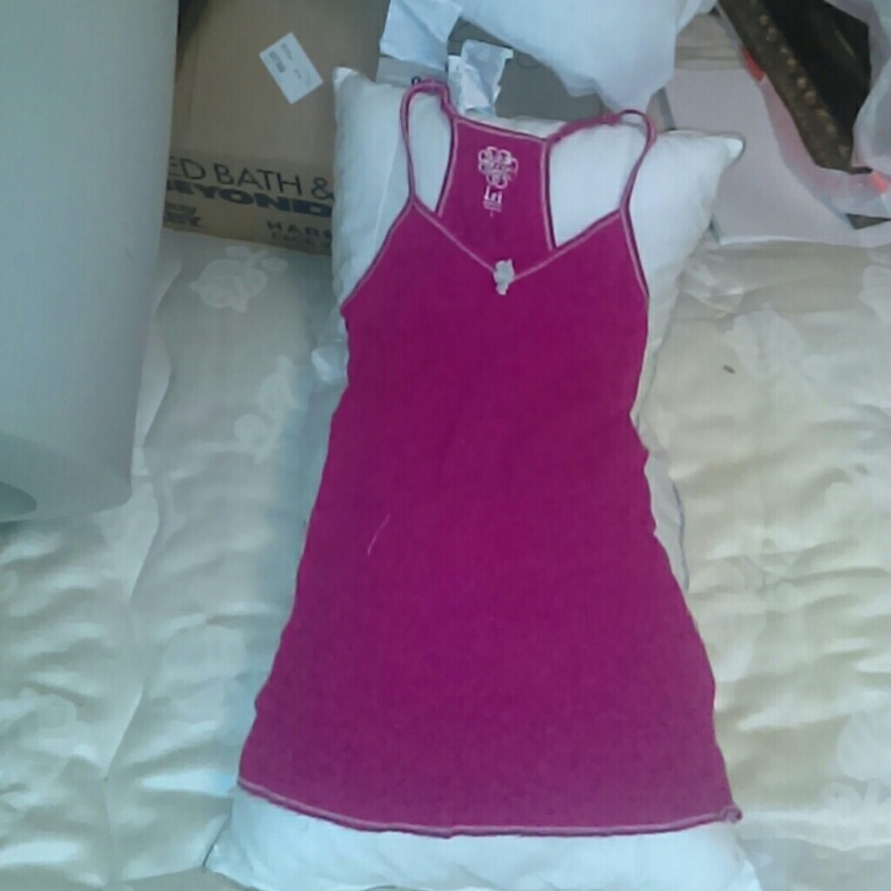 Adjustabl spaghetti strap tank