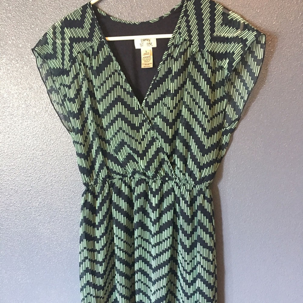 Navy/real dress