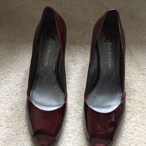 Size 7 Burgundy Enzo Angiolini heels