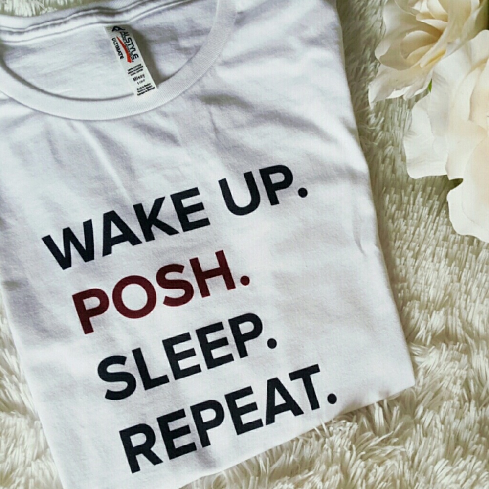 "Posher" Tee NWOT - Picture 2 of 6