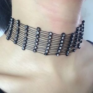 New beautiful rhinestone choker