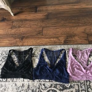 VS Lace Racerback Bralette