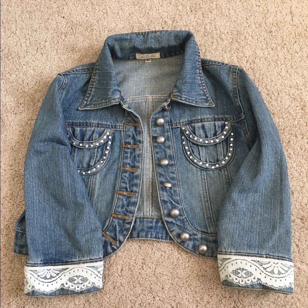 Cropped Jean Jacket