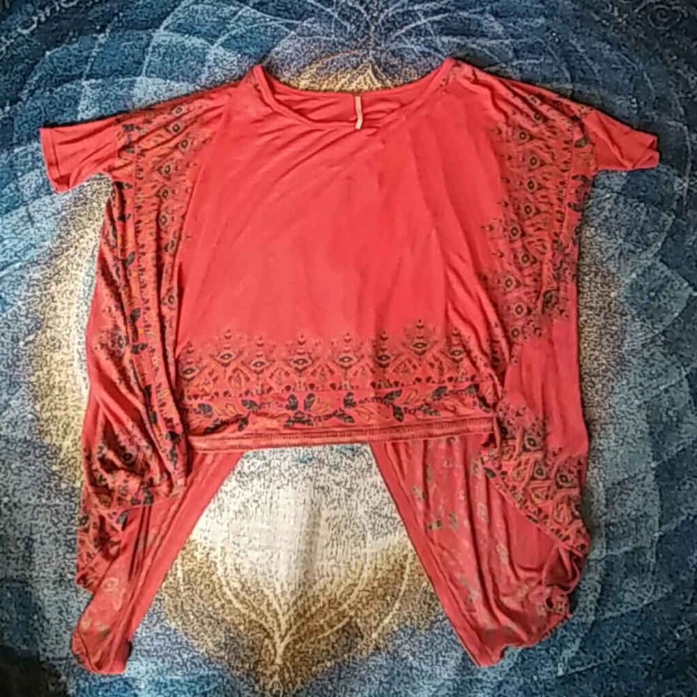 Free people flowy short sleeve