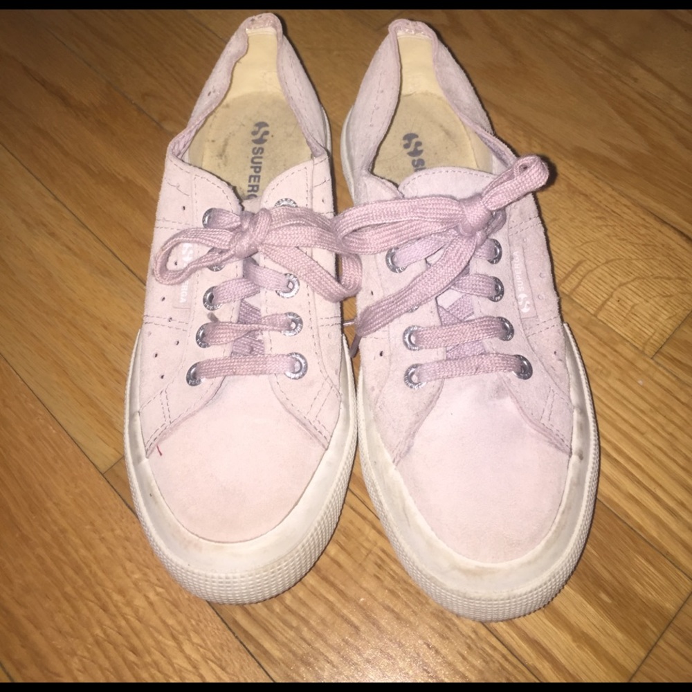 Suede superga sneakers