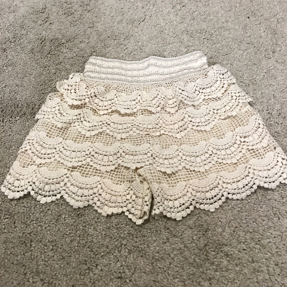 Lace shorts