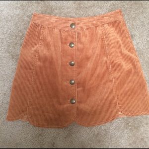 Tan skirt
