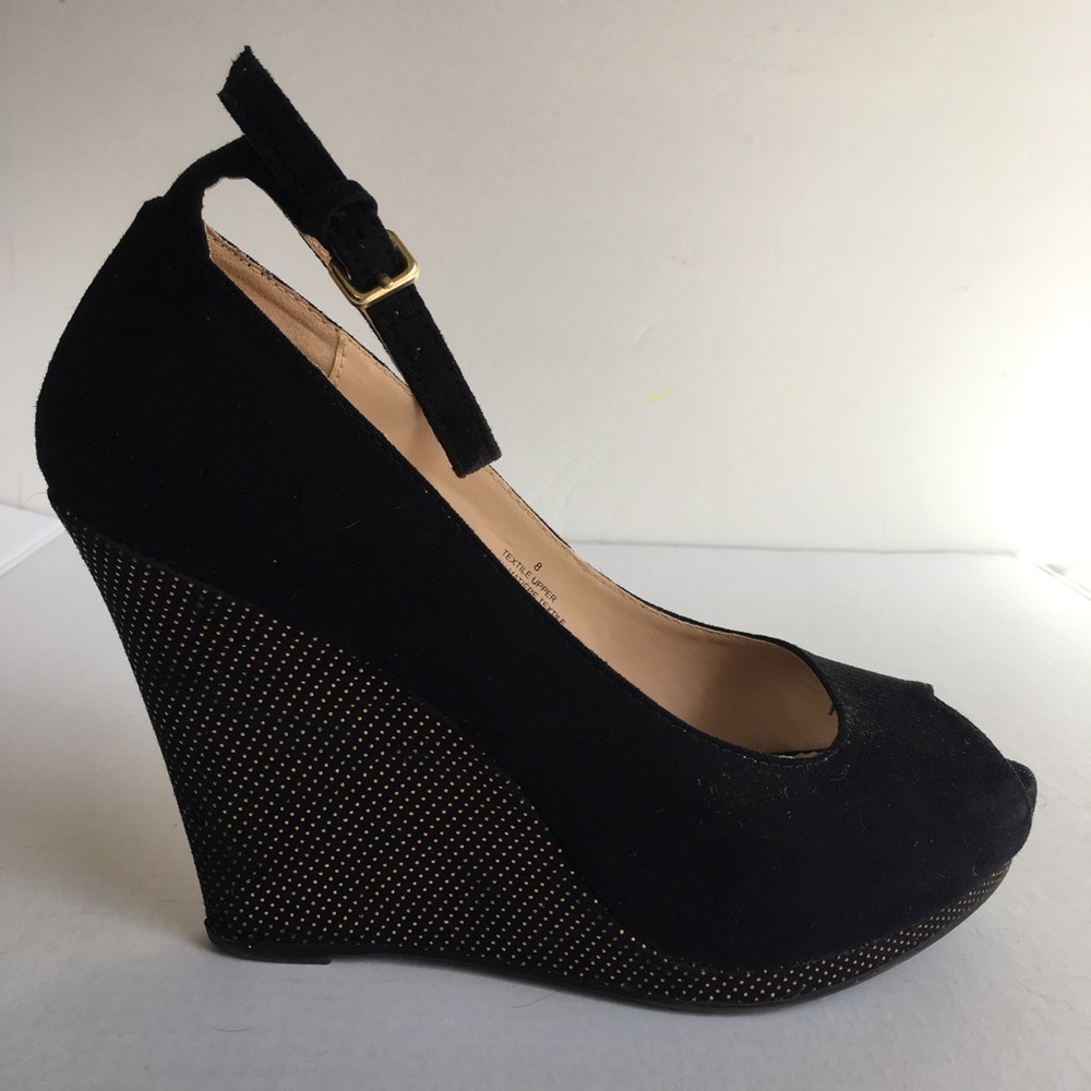 Mossimo Peeptoe Platform Wedge Maryjane's