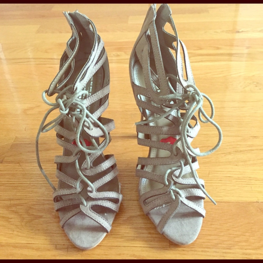 Brand new strappy heels!