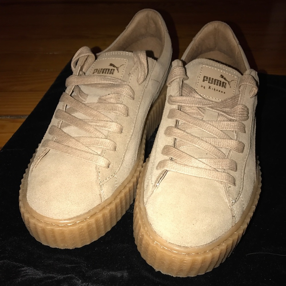 Rihanna Fenty Creepers Oatmeal