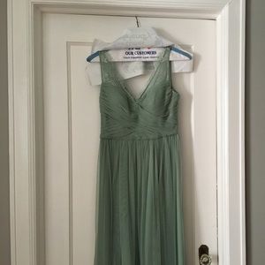 BHLDN Fleur Dress in pale sage