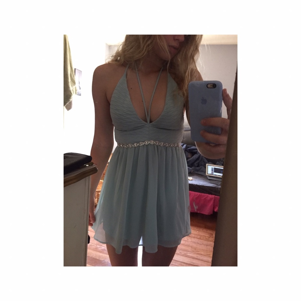 Short Teal Prom dress and or Special occasion