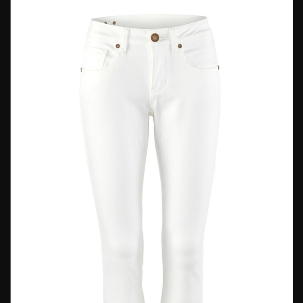 CAbi white skinny jeans style# 219