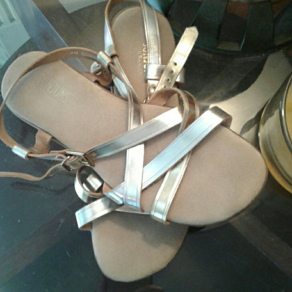 SOLD strappy GHBass leather sandals