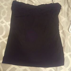 Cute black tube top from white house black market!