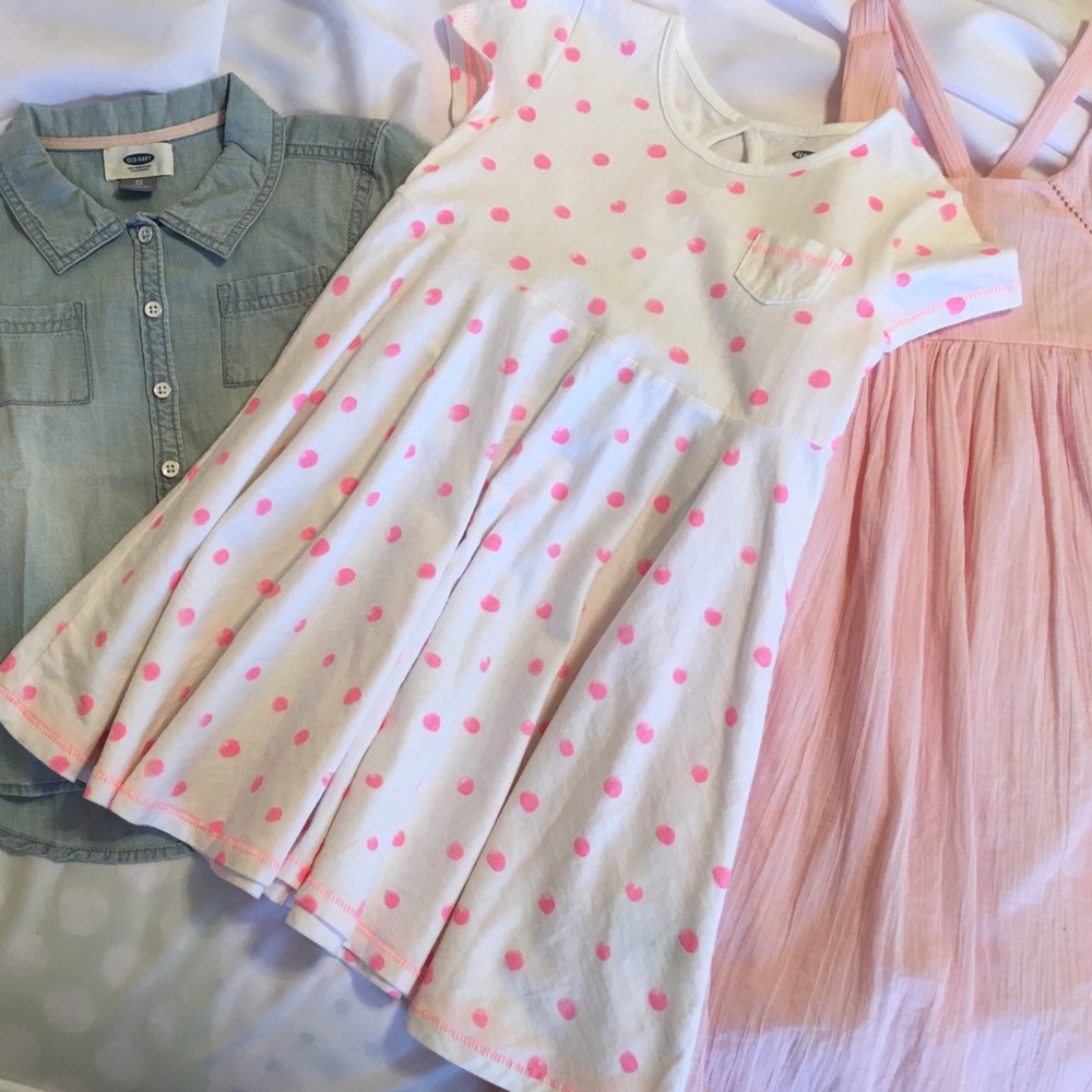 BUNDLE - Old Navy Toddler Girls Dresses and Top