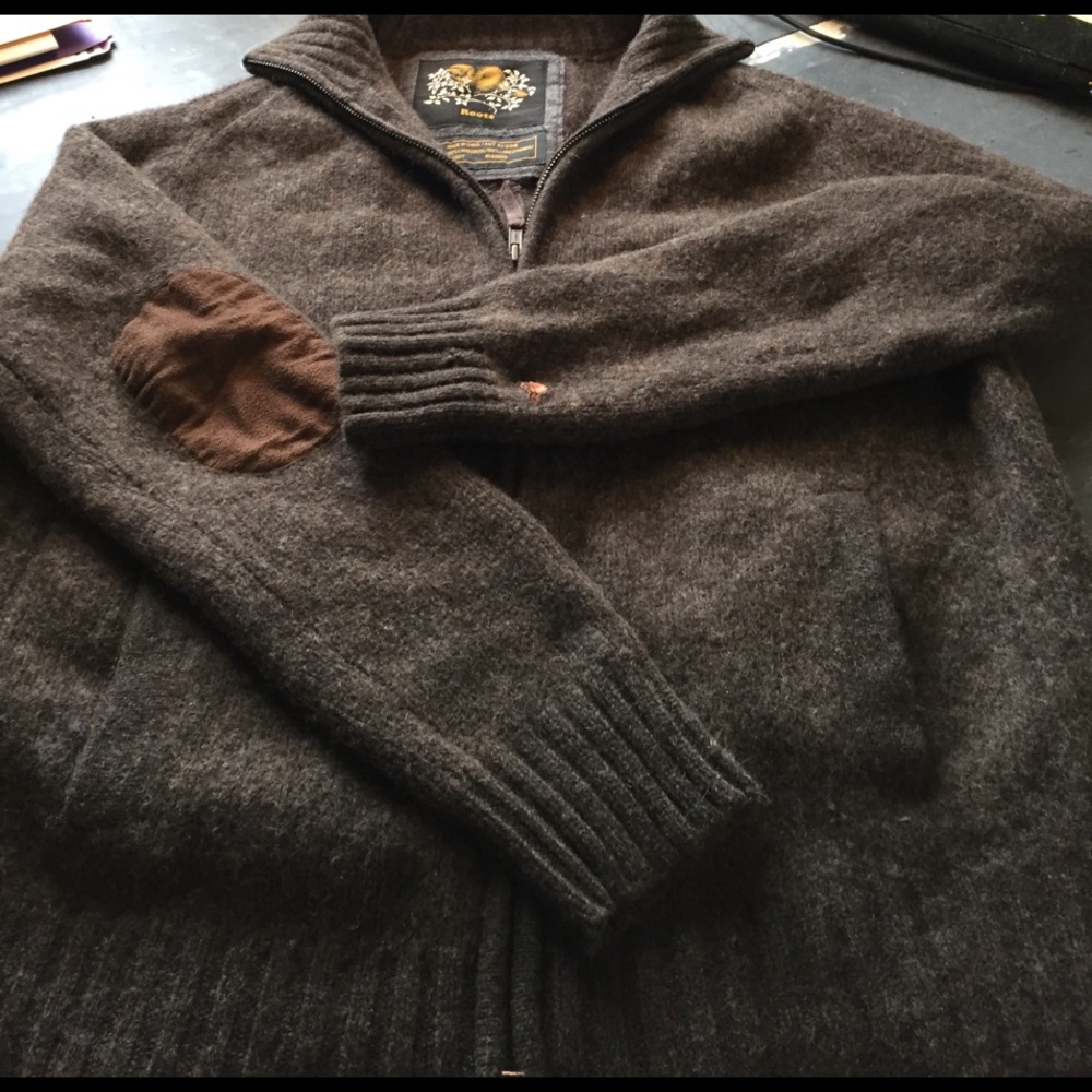 ⚡️FINAL SALE ⚡️Men's XXL Roots Zip Up Sweater