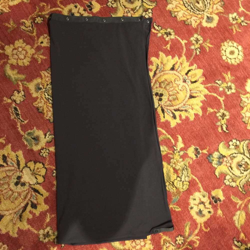 Lululemon black Rulu Vinyassa scarf