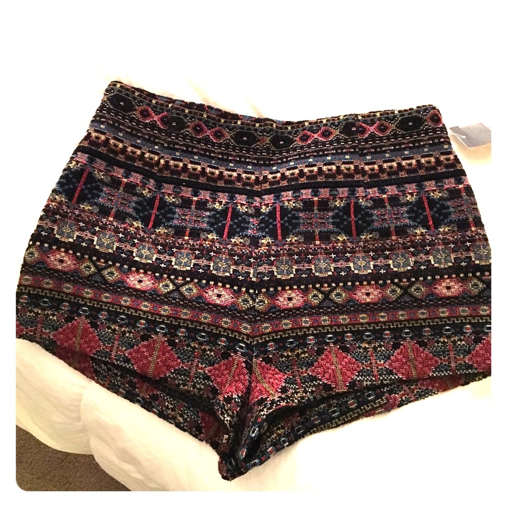 High waisted shorts